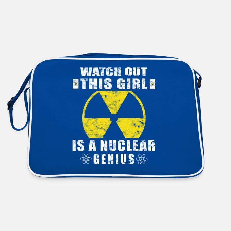 Nuclear Power - Proud Nuclear Engineer Retro Bag