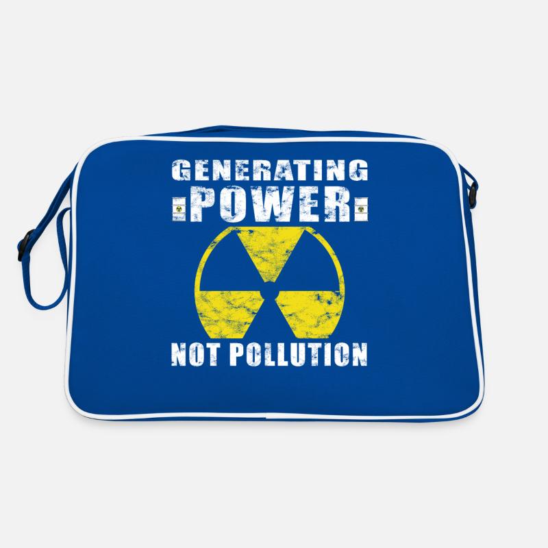 Nuclear Power - Proud Nuclear Engineer Retro Bag