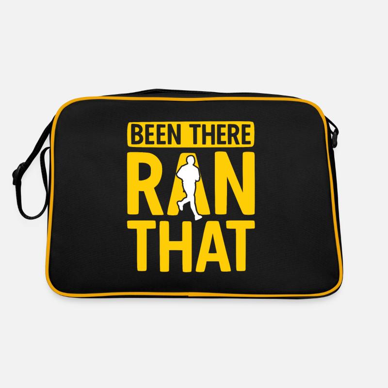 Läufer Joggen Retro Tasche