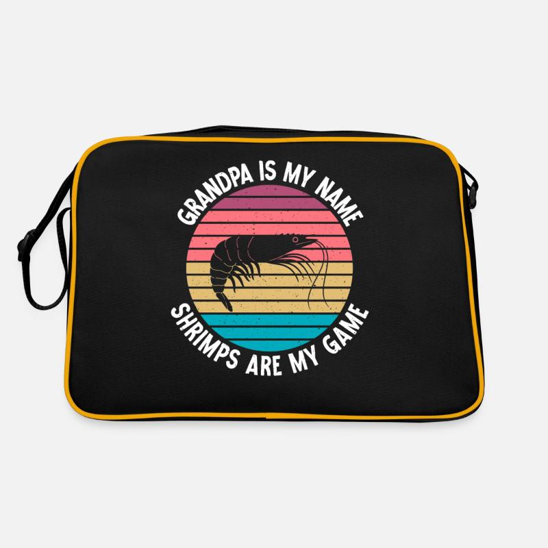 Shrimp Lover Gift Retro Bag