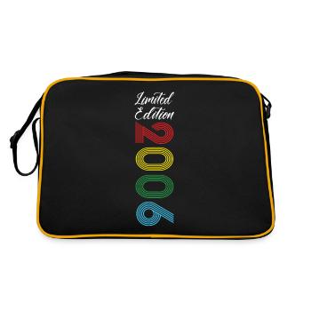 Édition limitée 2006 - Sac Retro - noir/or - Dos