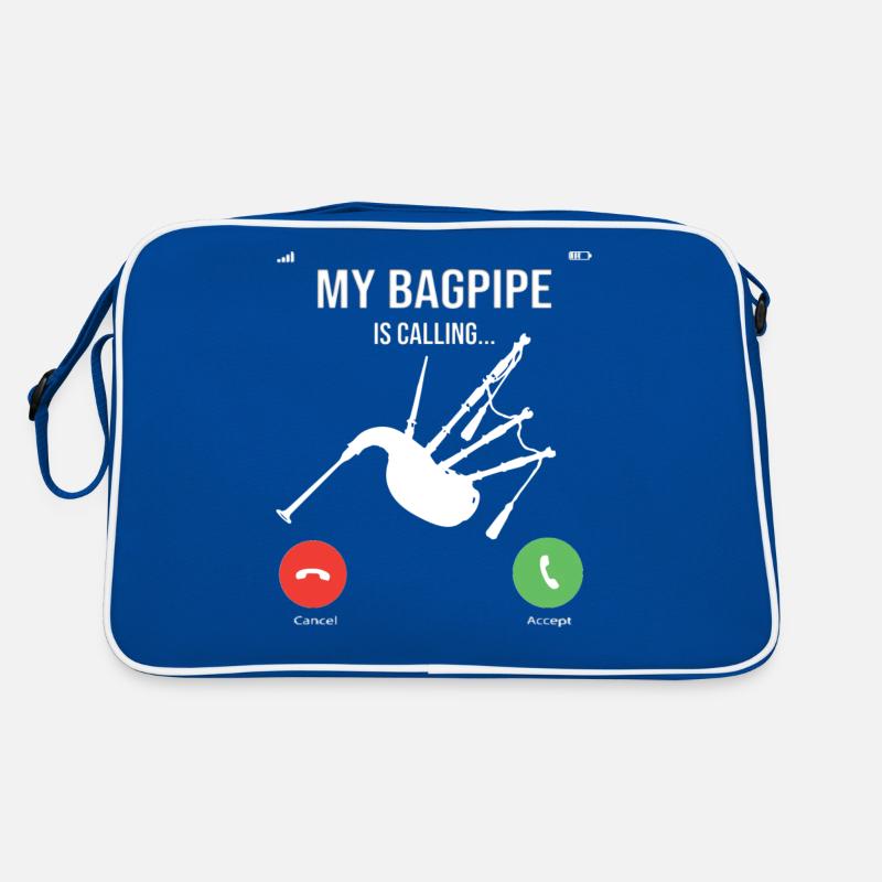 Cornemuse Kilt Écossais Beat Cornemuse Sac Retro