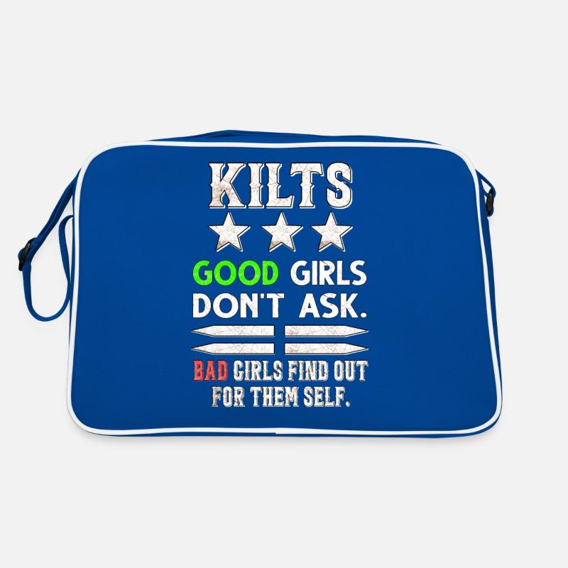 Bagpipes Kilt Scottish Beat Bagpipers Retro Bag