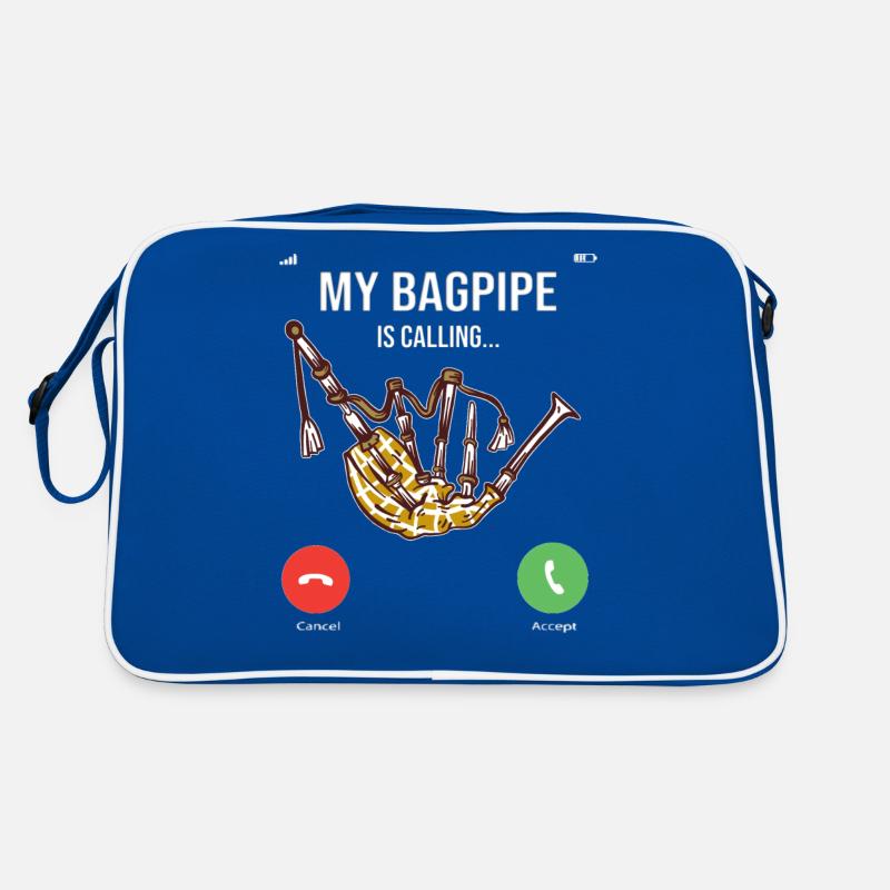 Cornemuse Kilt Écossais Beat Cornemuse Sac Retro
