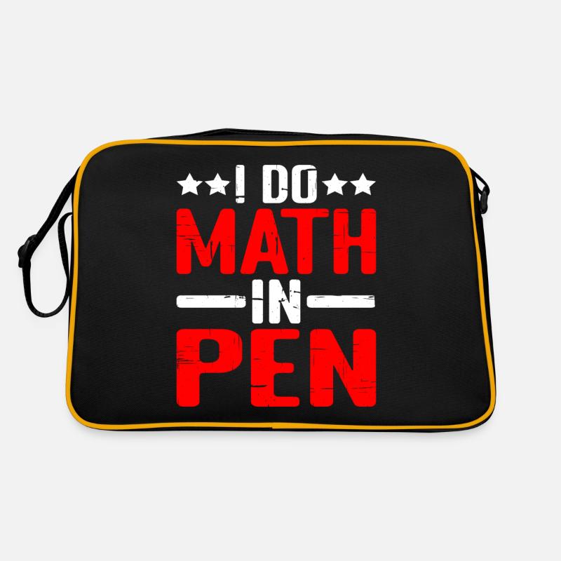 I Do Math In Pen 16 Retro Tasche