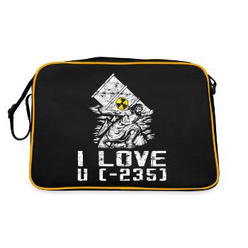 Nuclear Power - Proud Nuclear Engineer - Retro Bag - black/gold - Back