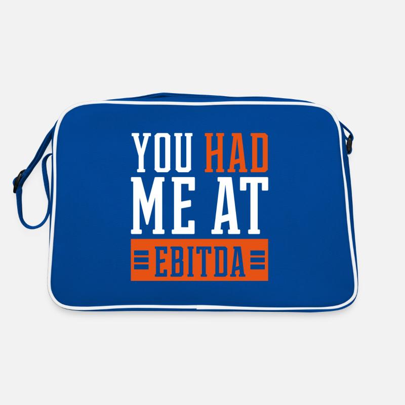 You Had Me at EBITDA - Accountant Funny Gift Retro Bag