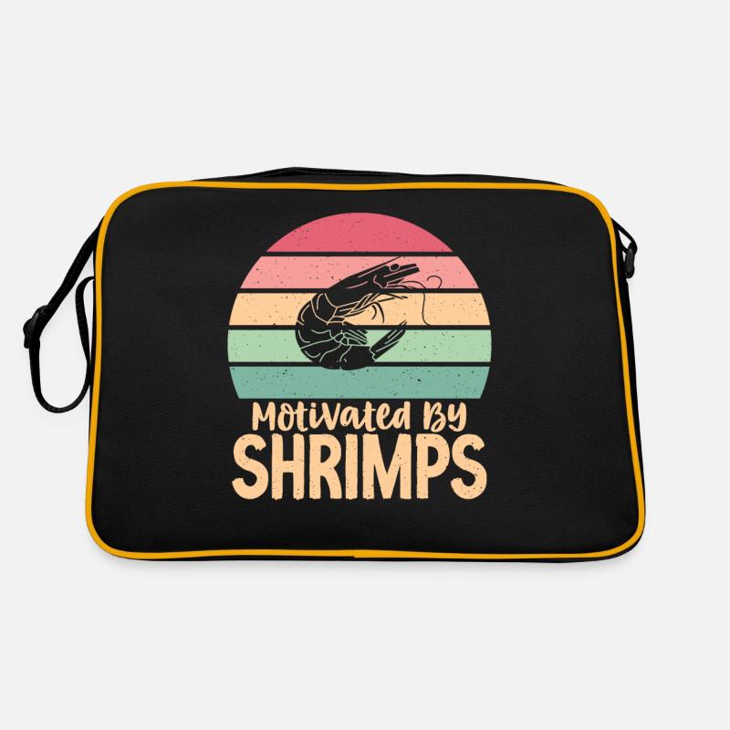 Shrimp Lover Gift Retro Bag