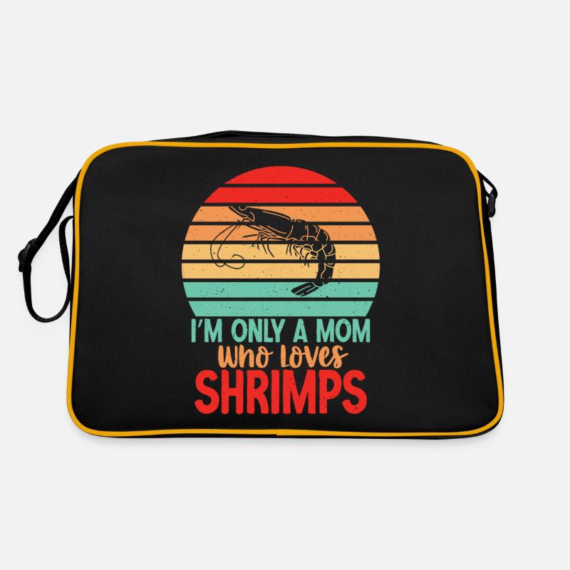 Shrimp Lover Gift Retro Bag