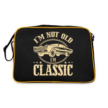 At Not Old in Classic - Retro Bag - black/gold - Back