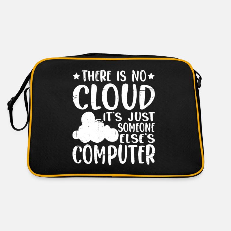 There Is No Cloud, It's Just Someone's Computer 14 Retro Bag