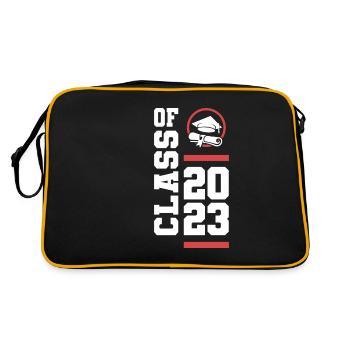 Class Of 2023 Graduation Senior - Retro Bag - black/gold - Back