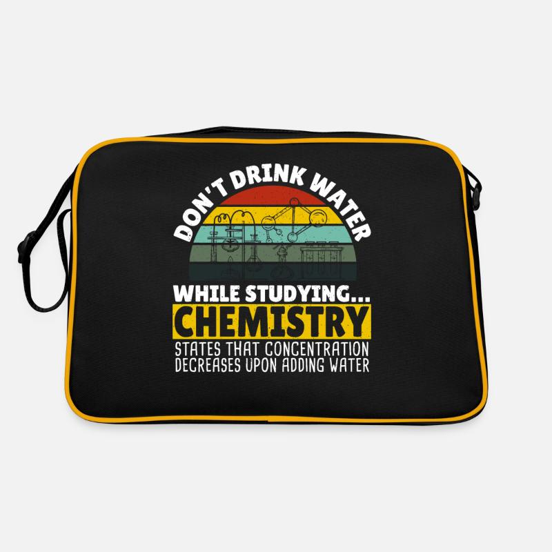 Don’t Drink Water While Studyin Microbiology Retro Bag