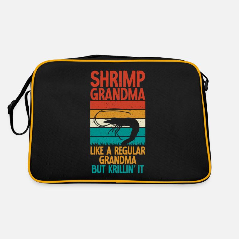 Shrimp Lover Gift Retro Bag