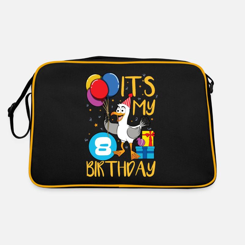 8e anniversaire Sac Retro