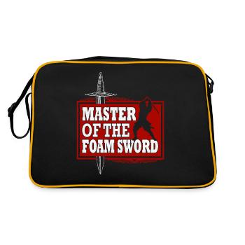 Drôle de GN Épée Combat RPG - Sac Retro - noir/or - Dos