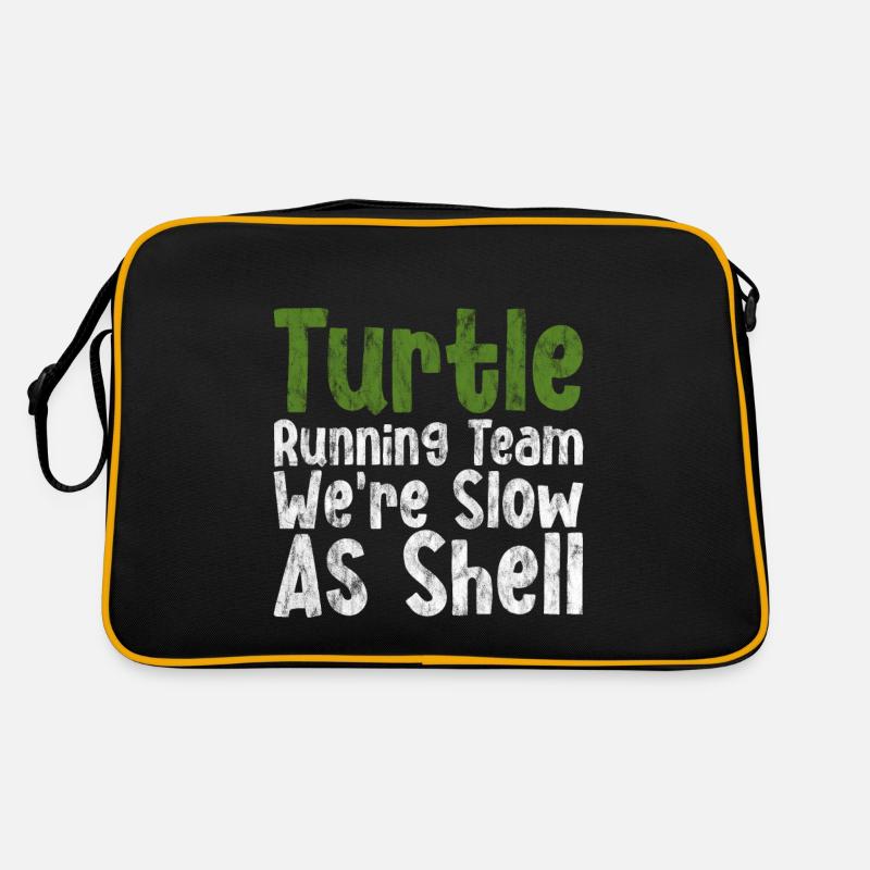 Turtle Running Team, We're Slow As Shell 3 Retro Tasche