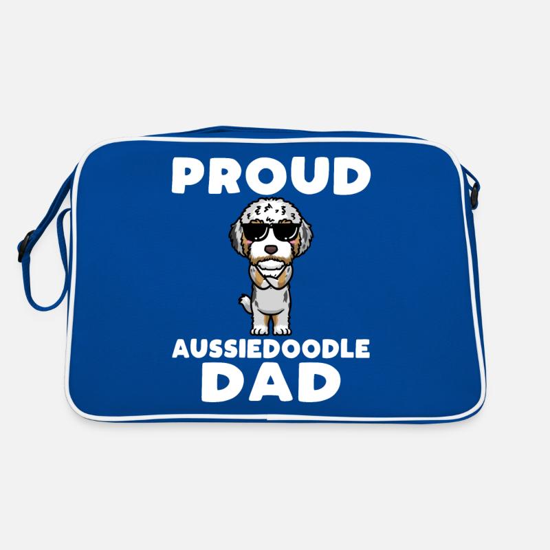 Aussiedoodle Dog Retro Bag