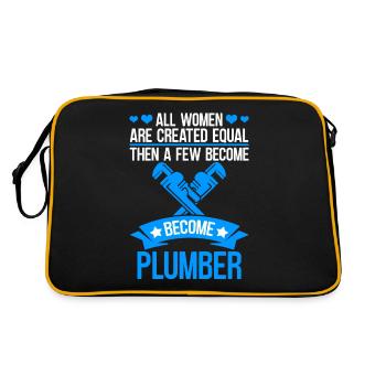 Pipe installation Pipe installer pipes - Retro Bag - black/gold - Back