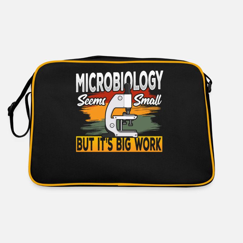 Microbiology Seems Small, but It’s Big Work Retro Bag