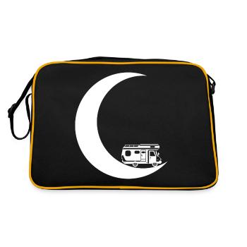 Crescent Moon - Camping Van - - Sac Retro - noir/or - Dos