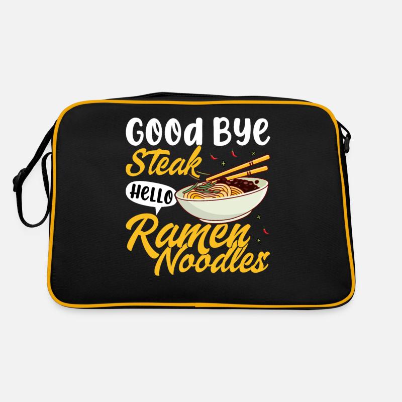 Goodbye Steak Hello Ramen Noodles - Retro Bag