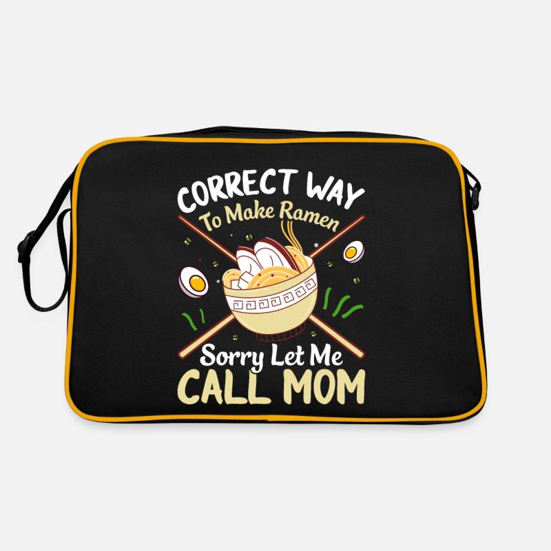Right way to make ramen, sorry, Retro Bag