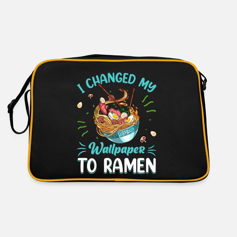 Ich habe mein Hintergrundbild in Ramen - Retro Tasche