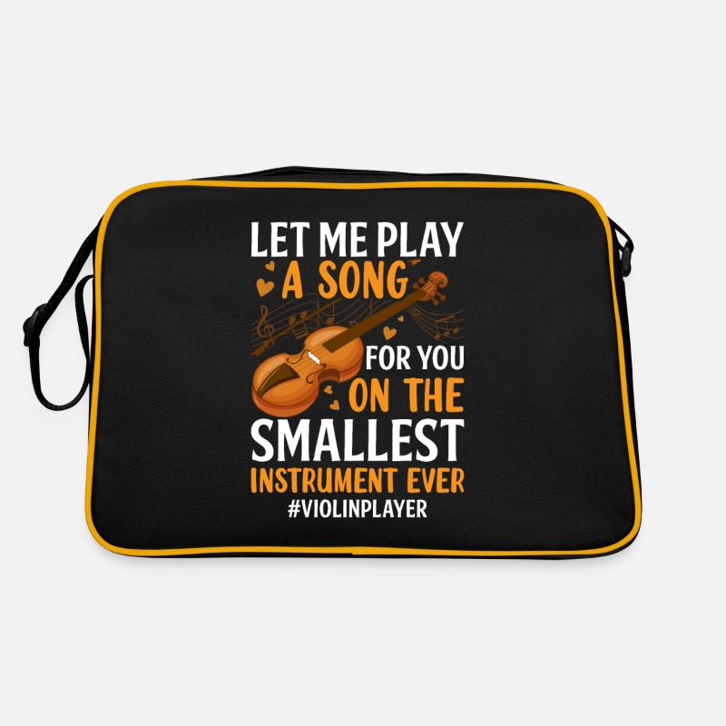 Spiel ein Lied für dich - Violine Retro Tasche