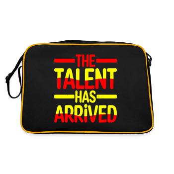 The Talent Has Arrived 4 - Retro Bag - black/gold - Back