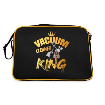 Vacuum cleaner king - Retro Bag - black/gold - Back