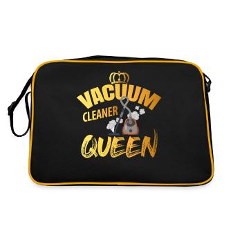 Vacuum cleaner queen - Retro Bag - black/gold - Back