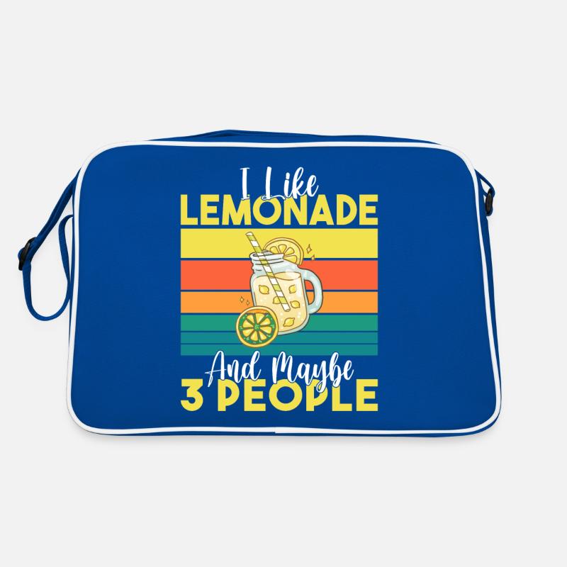 Limonade Geschenkideen Retro Tasche