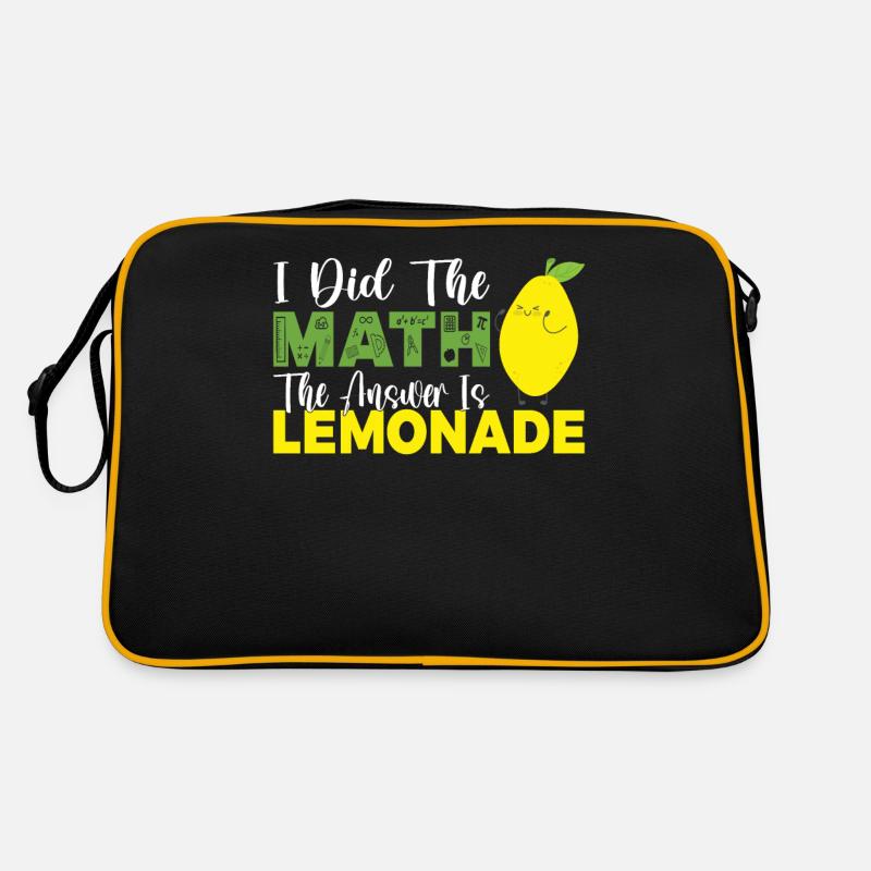 Limonade Geschenkideen Retro Tasche