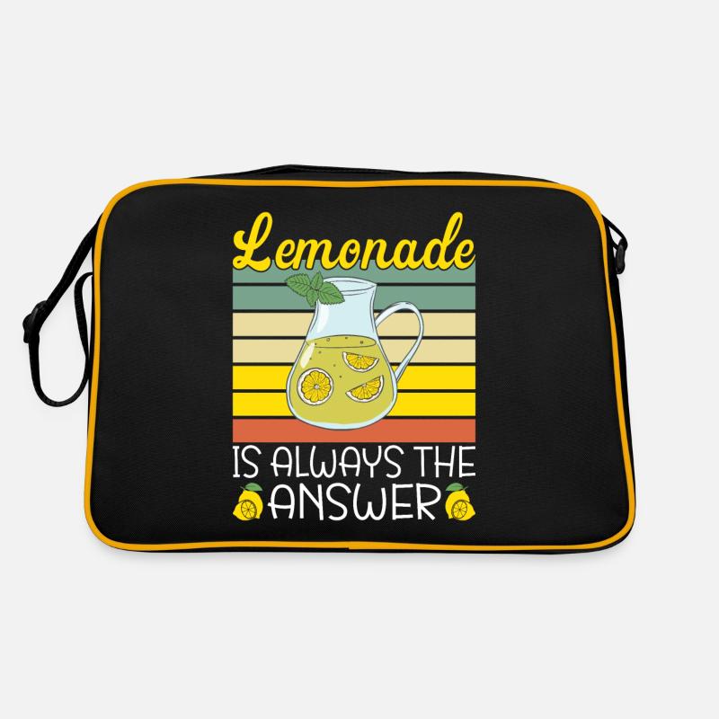 Limonade Geschenkideen Retro Tasche