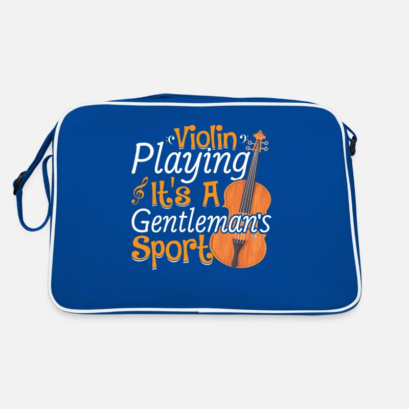 Jouer du violon, c’est un sport de gentleman. Sac Retro