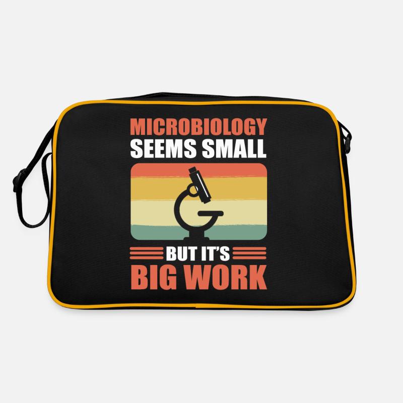 Microbiology Seems Small, but It’s Big Work Retro Bag