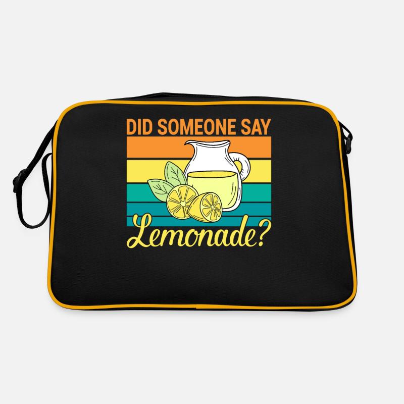 Lemonade Gift Ideas Retro Bag