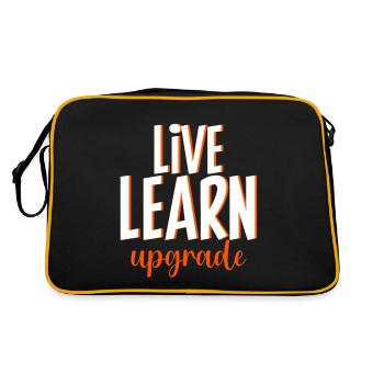 Live Learn Mise à niveau 4 - Sac Retro - noir/or - Dos