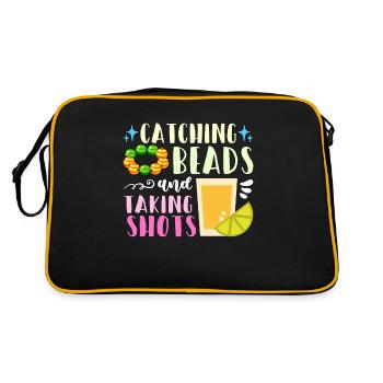 Beading Catching Beads And Jewelry Making Beader - Retro Bag - black/gold - Back