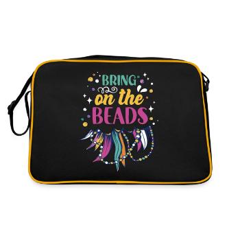 Beading Bring On The Beads Jewelry Making Beader - Retro Bag - black/gold - Back