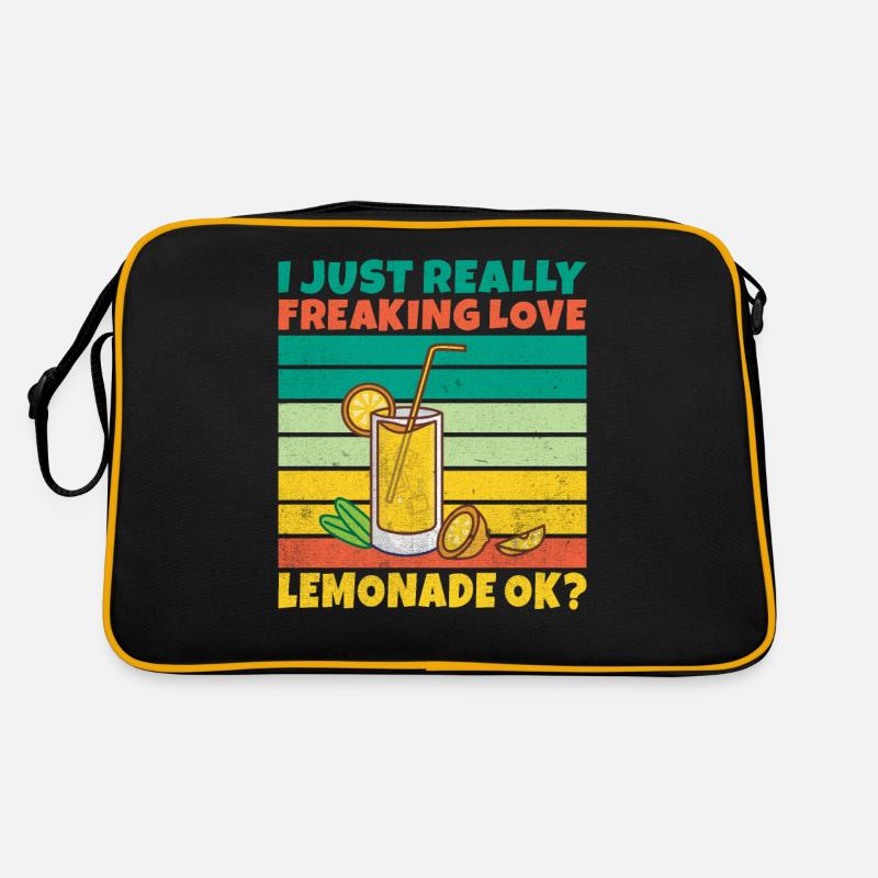 Limonade Geschenkideen Retro Tasche