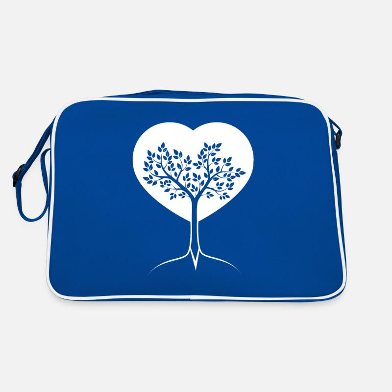 Coeur - Arbre - (2) Sac Retro