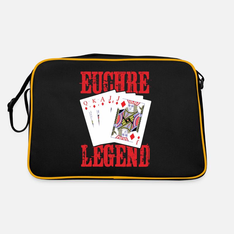 Euchre Legend Euchre Jeu de cartes Euchre Sac Retro