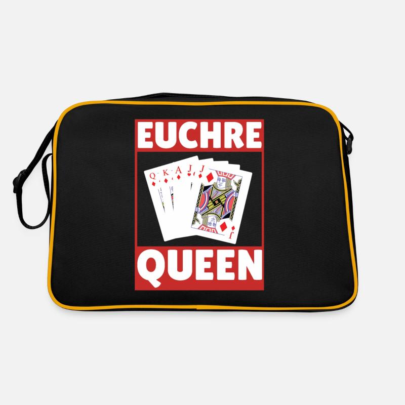 Euchre Queen - Euchre Player Card Game Euchre Sac Retro