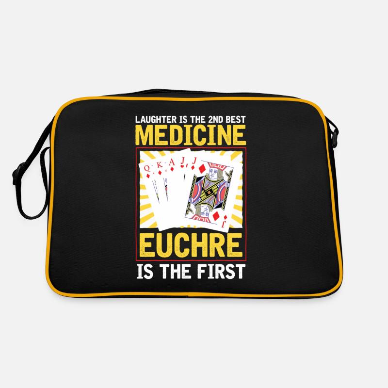 Médecine Euchre - Euchre Player Card Game Euchre Sac Retro