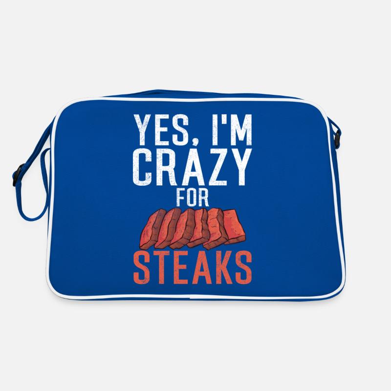 Steak Lover Steak Cadeau Sac Retro