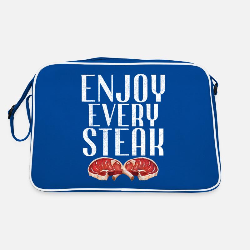 Steak Lover Steak Cadeau Sac Retro