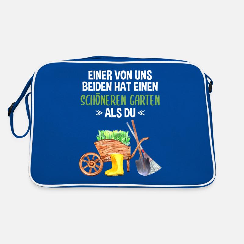 Garten Lustiger Spruch Hobby Gärtner Geschenkidee Retro Tasche