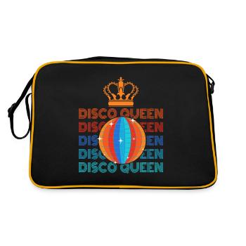 Retro Groovy Disco Vintage Club Lifestyles Party - Retro Bag - black/gold - Back